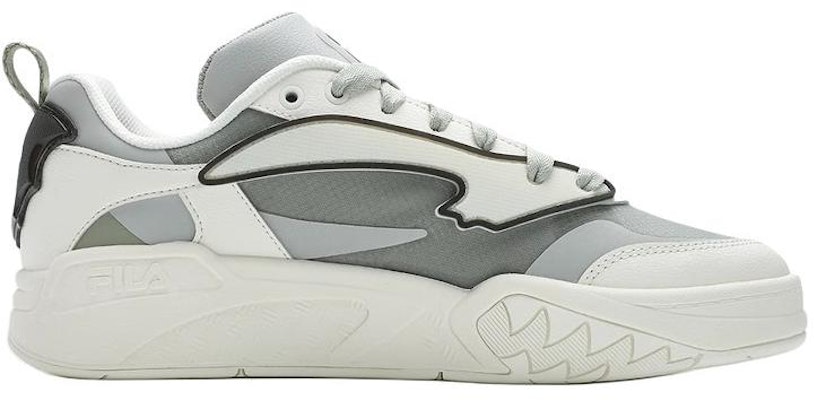 FILA FUSION Rendah 'Putih Kelabu' T12M423204FGA Order FILA FUSION Rendah 'Putih Kelabu' T12M423204FGA