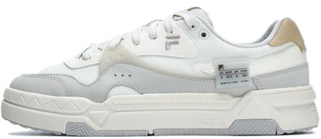 FILA FUSION Classic Skate Shoes 'White Grey' T12M322201FSA FILA FUSION Classic Skate Shoes 'White Grey' T12M322201FSA