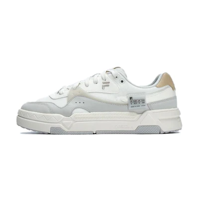 FILA FUSION Classic Skate Shoes 'White Grey'