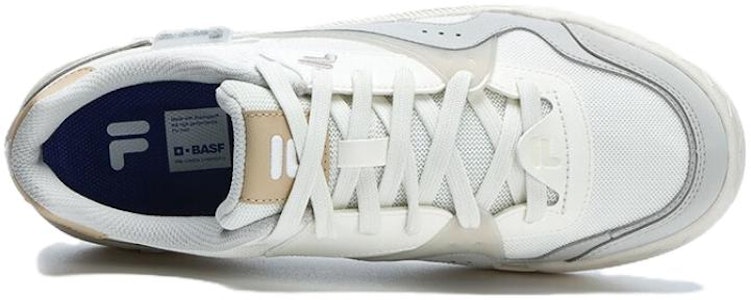 FILA FUSION クラシックスケート (白/グレー) T12M322201FSA Order FILA FUSION クラシックスケート (白/グレー) T12M322201FSA