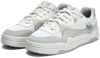 휠라 퓨전 클래식 스케이트 슈즈 '화이트 그레이' T12M322201FSA Lookbook 휠라 퓨전 클래식 스케이트 슈즈 '화이트 그레이' T12M322201FSA