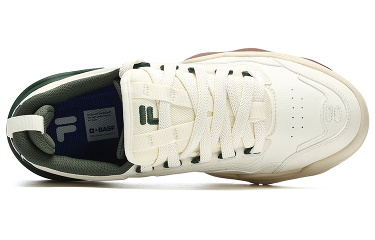 Lookbook FILA FUSION斐乐潮牌 kick 低幫 板鞋 男款 白綠