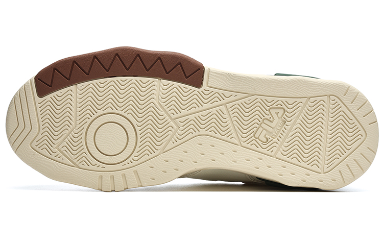 Purchase FILA FUSION斐乐潮牌 kick 低幫 板鞋 男款 白綠