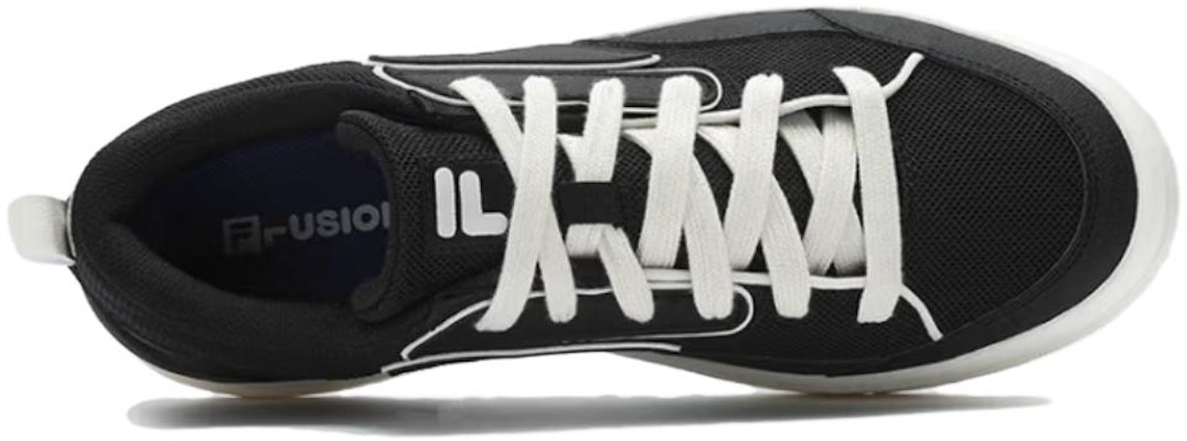 FILA FUSION斐樂潮牌 MANUAL復古舒適 防滑耐磨 低幫 板鞋 男款 黑白 Lookbook FILA FUSION斐樂潮牌 MANUAL復古舒適 防滑耐磨 低幫 板鞋 男款 黑白