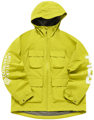 FILA Fusion 户外多口袋连帽梭织夹克 亮青绿色 T11M211708FGN Order FILA Fusion 户外多口袋连帽梭织夹克 亮青绿色 T11M211708FGN