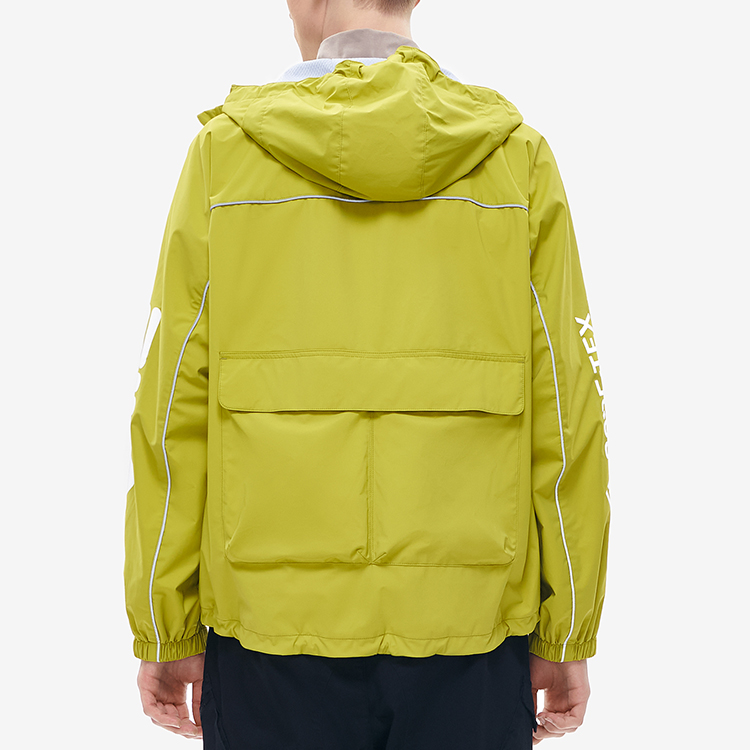 Purchase FILA Fusion 户外多口袋连帽梭织夹克 亮青绿色 T11M211708FGN