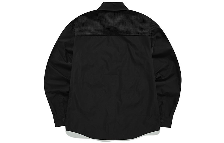 Lookbook FILA Fusion 户外多口袋夹克 黑色休闲外套 T11M133402F-BK