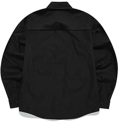 FILA Fusion 户外多口袋夹克 黑色休闲外套 T11M133402F-BK Lookbook FILA Fusion 户外多口袋夹克 黑色休闲外套 T11M133402F-BK