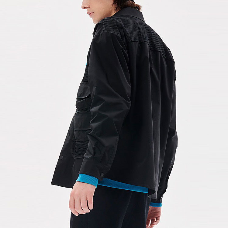 Purchase FILA Fusion 户外多口袋夹克 黑色休闲外套 T11M133402F-BK