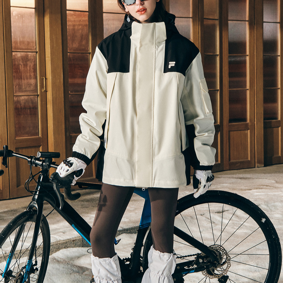 FILA Fusion Outdoor Water-Repellent Thermal Down Jacket White T11U443908F-WT 圖 4