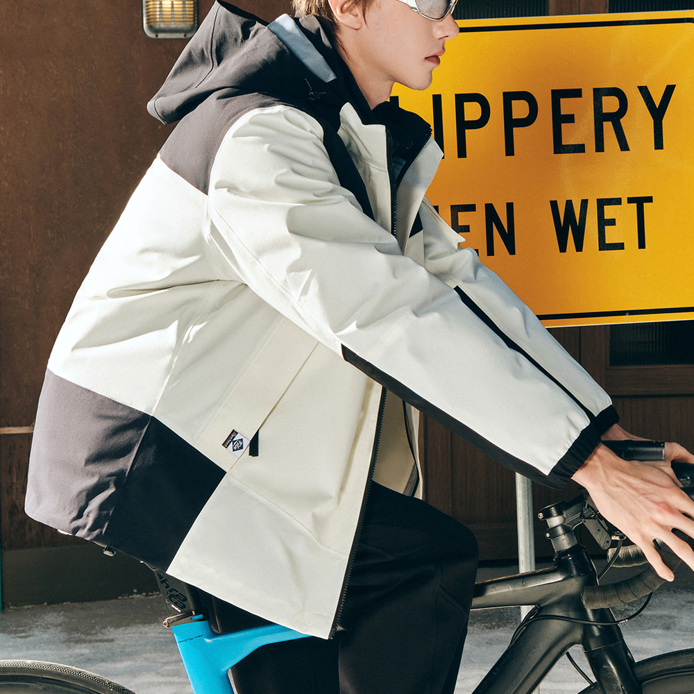 FILA Fusion Outdoor Water-Repellent Thermal Down Jacket White T11U443908F-WT 圖 7