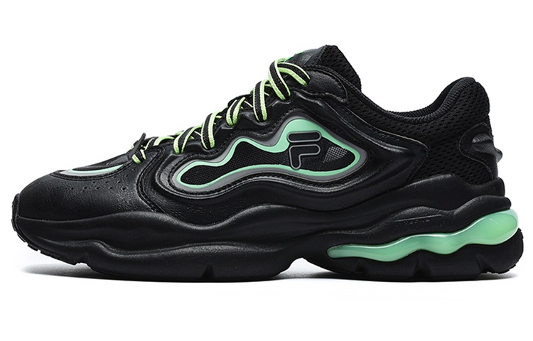 FILA FUSION Palette Sneakers 'Black Green' T12M231119FBG