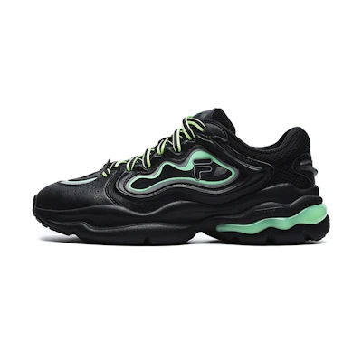 FILA FUSION Palette Sneakers 'Black Green'