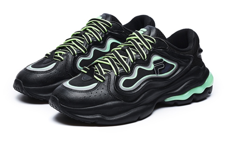 Order Sneakers FILA FUSION Palette 'Hitam Hijau' T12M231119FBG