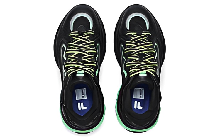 Lookbook Sneakers FILA FUSION Palette 'Hitam Hijau' T12M231119FBG