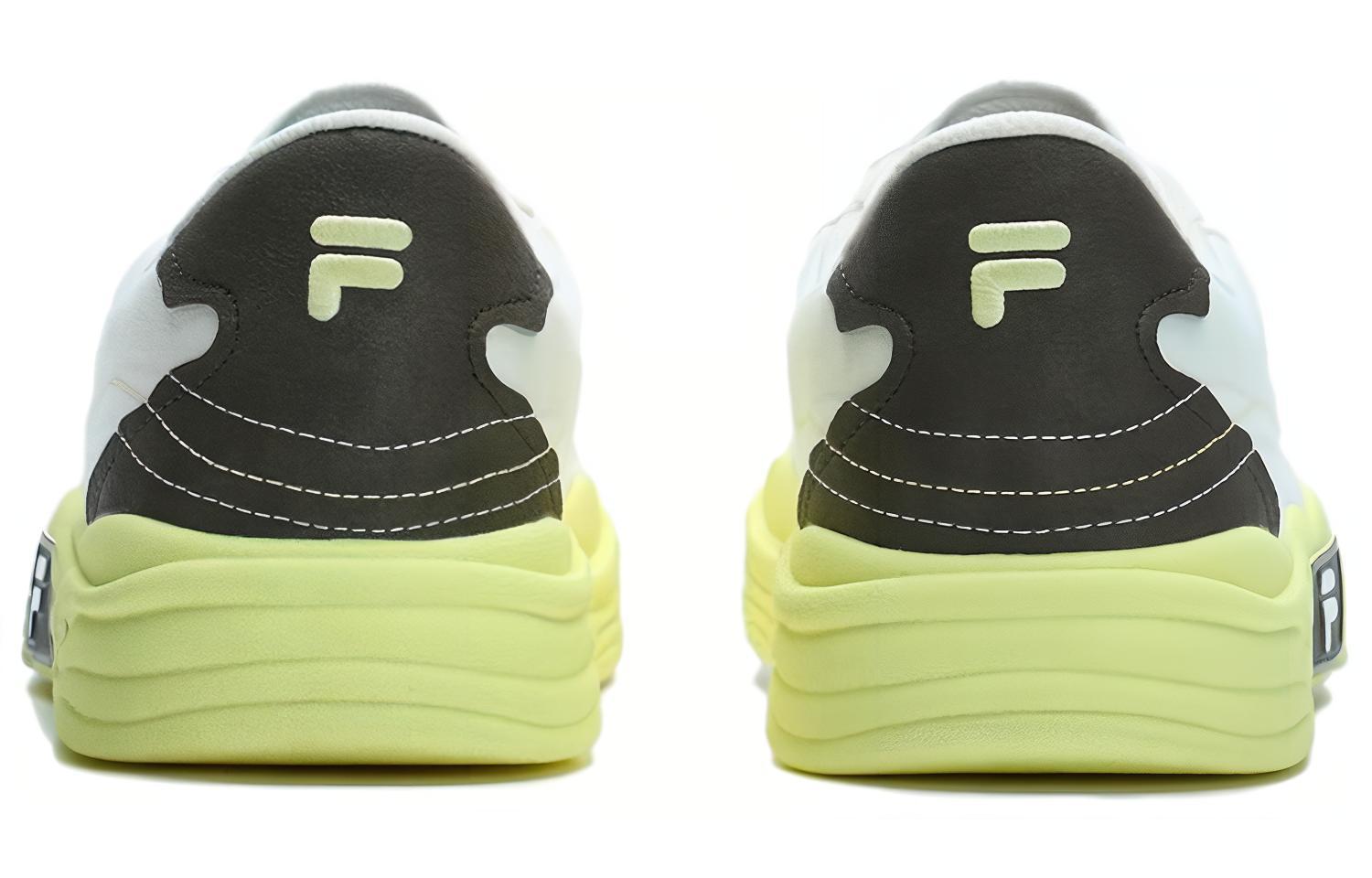 Lookbook FILA FUSION斐樂潮牌 POP II 防滑耐磨 低幫 帆布鞋 男款 黃