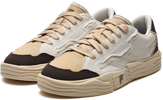 Order FILA FUSION 斐樂潮牌 POP II 舒適百搭輕便 低幫 帆布鞋 男款 棕褐色