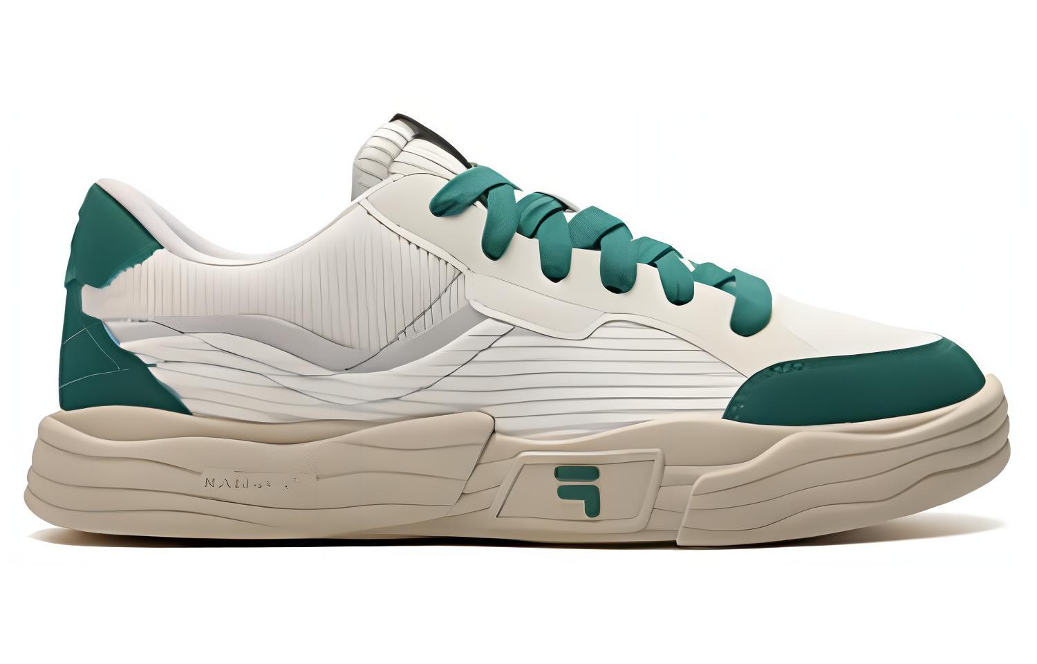Order FILA FUSION Pop II 滑板鞋 '白绿' T12M342203FGS