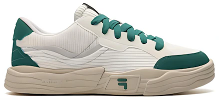 Order FILA FUSION斐樂潮牌 POP II 減震耐磨 低幫 板鞋 男款 森林綠