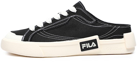 FILA FUSION Pop Mule Skate Shoes 'Black White' T12M228220FBW FILA FUSION Pop Mule Skate Shoes 'Black White' T12M228220FBW