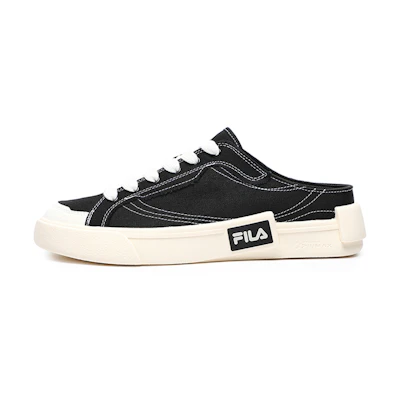 FILA FUSION Pop Mule Skate Shoes 'Black White'