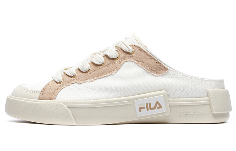 FILA FUSION Pop Mule Skate Shoes 'White Beige'