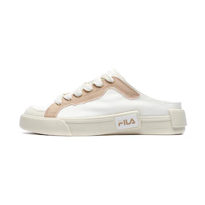 FILA FUSION Pop Mule Skate Shoes 'White Beige'