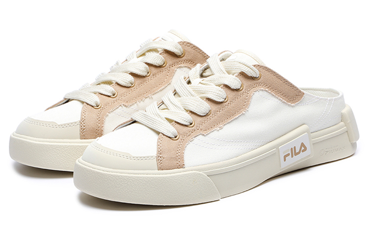 FILA FUSION Pop Mule Skate Shoes 'White Beige' 圖 2