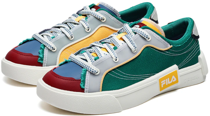 FILA FUSION Pop Skate Schoenen ''Groen Grijs'' T12M232103FUA Order FILA FUSION Pop Skate Schoenen ''Groen Grijs'' T12M232103FUA
