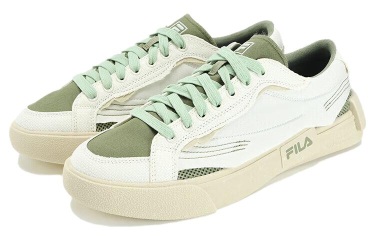 Lookbook FILA FUSION Pop Skateschuhe ''Weiß Hellgrün'' T12M332103FSS
