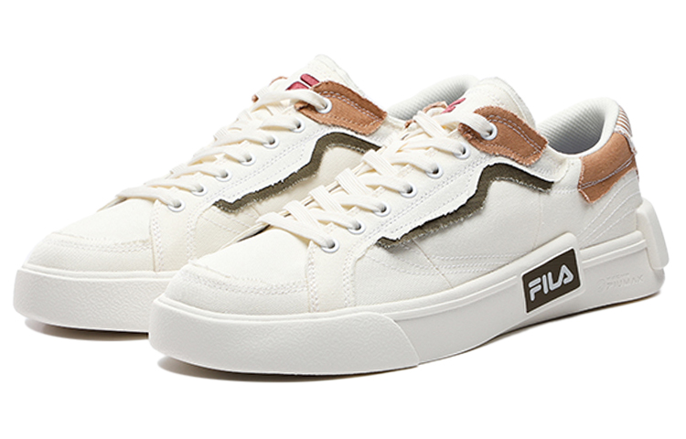 Lookbook FILA FUSION Pop Skate Schuhe ''Weiß Tan'' T12M228207FAD