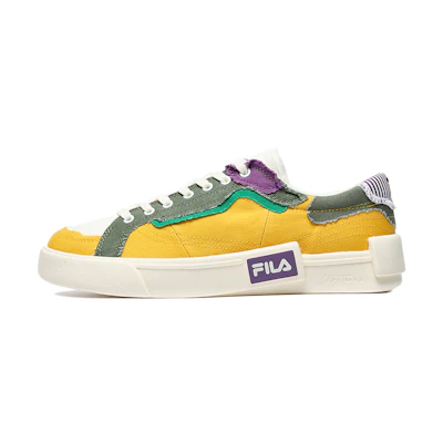 FILA FUSION Pop Skate Shoes 'Yellow Green White'