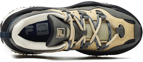 FILA FUSION斐樂潮牌 QD96 時尚潮流 老爹鞋 男款 灰褐色 Lookbook FILA FUSION斐樂潮牌 QD96 時尚潮流 老爹鞋 男款 灰褐色