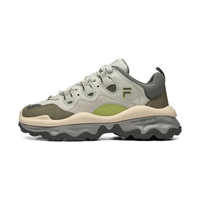 FILA FUSION QD96 Athletic Shoes 'Grey Green'