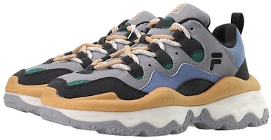 휠라 퓨전 QD96 '미스틱 그레이 알파인 그린' T12M241201FFA Lookbook 휠라 퓨전 QD96 '미스틱 그레이 알파인 그린' T12M241201FFA