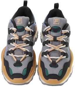 FILA FUSION QD96 'Gris Místico Verde Alpino' T12M241201FFA Shop FILA FUSION QD96 'Gris Místico Verde Alpino' T12M241201FFA