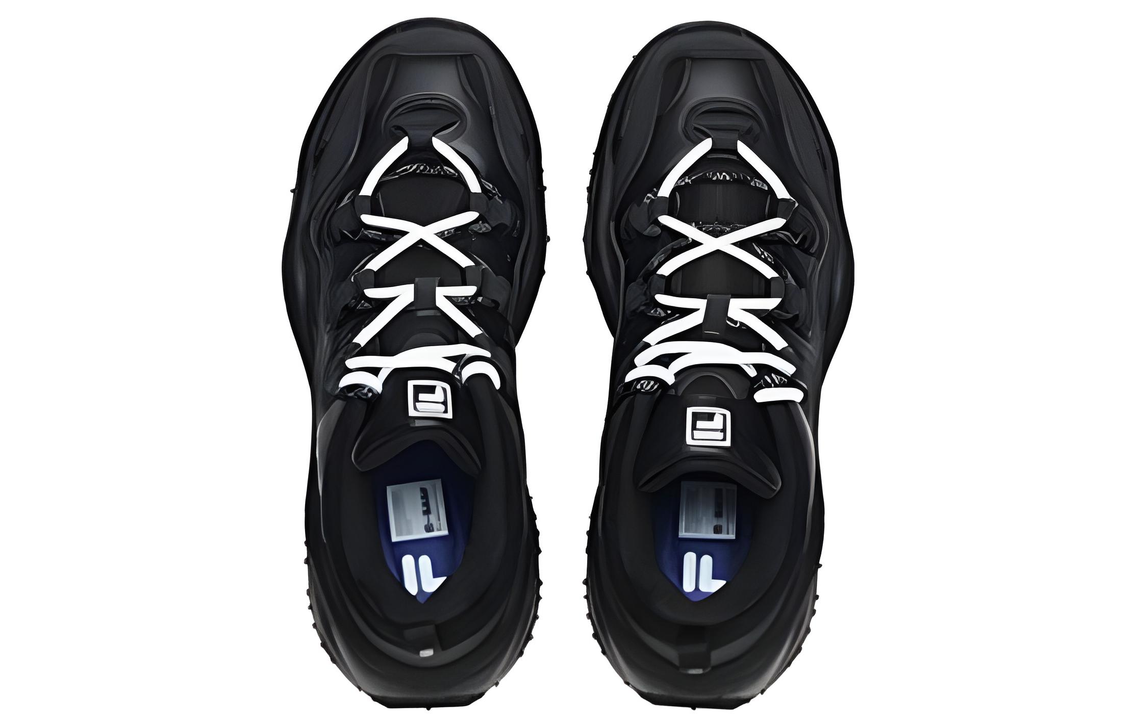 Shop FILA FUSION QD96 Athletic Shoes 'Black' T12M241201FBK