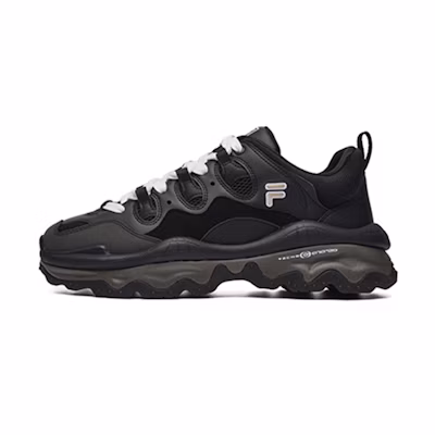 FILA FUSION QD96 Athletic Shoes 'Black White'