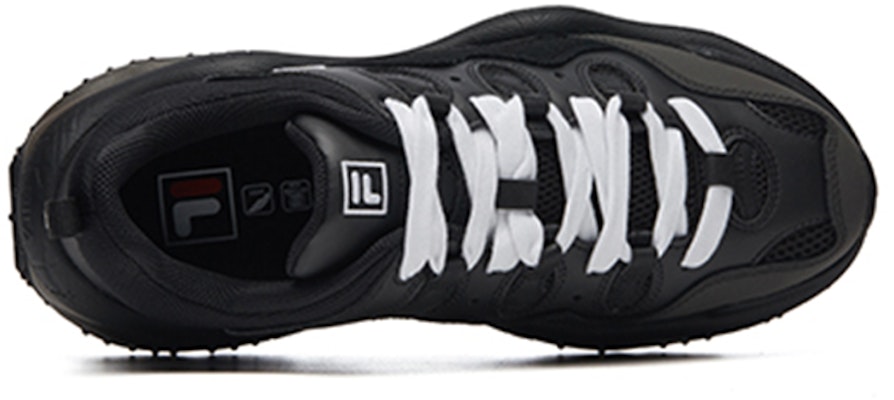 FILA FUSION QD96 Athletic Shoes 'Black White' T12M145201FBA Lookbook FILA FUSION QD96 Athletic Shoes 'Black White' T12M145201FBA