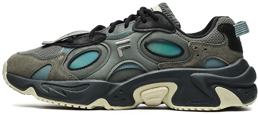 FILA FUSION Raccoon Sneakers 'Olive Green' T12M241117FCD Buy FILA FUSION Raccoon Sneakers 'Olive Green' T12M241117FCD