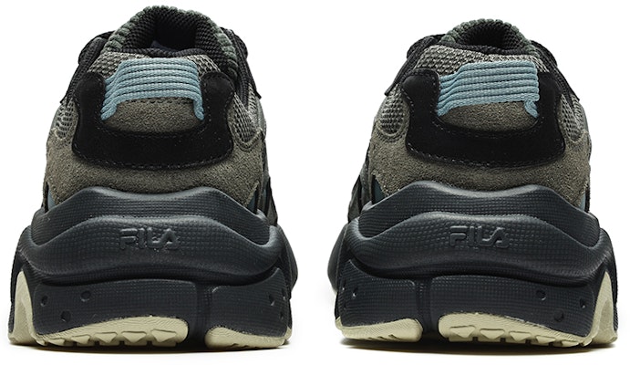FILA FUSION Raccoon Sneakers 'Olive Green' T12M241117FCD Shop FILA FUSION Raccoon Sneakers 'Olive Green' T12M241117FCD