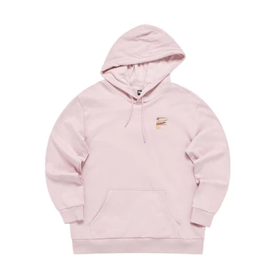 FILA FUSION Rainbow Print Hoodie Pullover Unisex - Pink T11U333207FPK