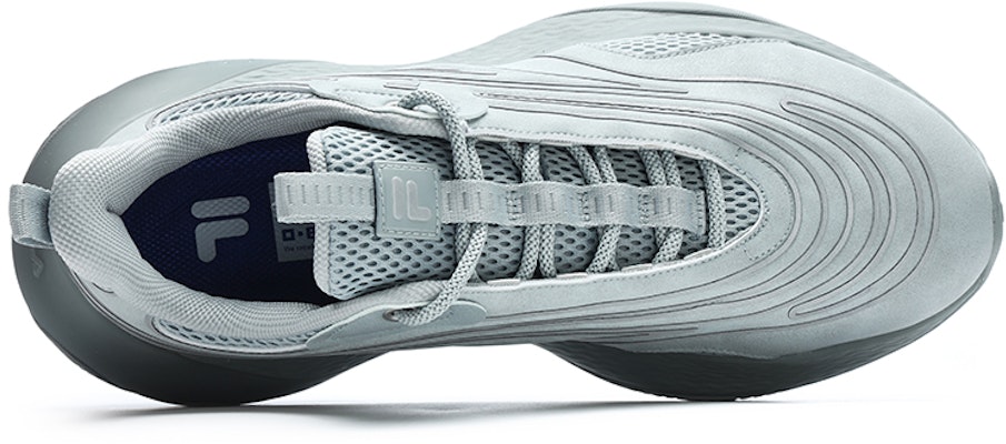 FILA FUSION Ray 2 Sneakers 'Silver Grey' Kasut Lelaki Wanita Kelabu Perak T12M311107FHS Lookbook FILA FUSION Ray 2 Sneakers 'Silver Grey' Kasut Lelaki Wanita Kelabu Perak T12M311107FHS