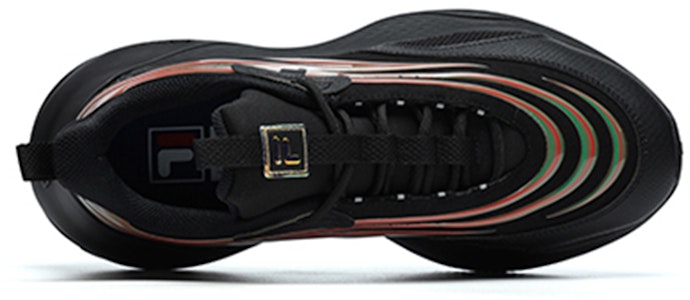 FILA FUSION Ray 2 Sneakers 'Hitam Pelbagai' T12M217318FBK Lookbook FILA FUSION Ray 2 Sneakers 'Hitam Pelbagai' T12M217318FBK