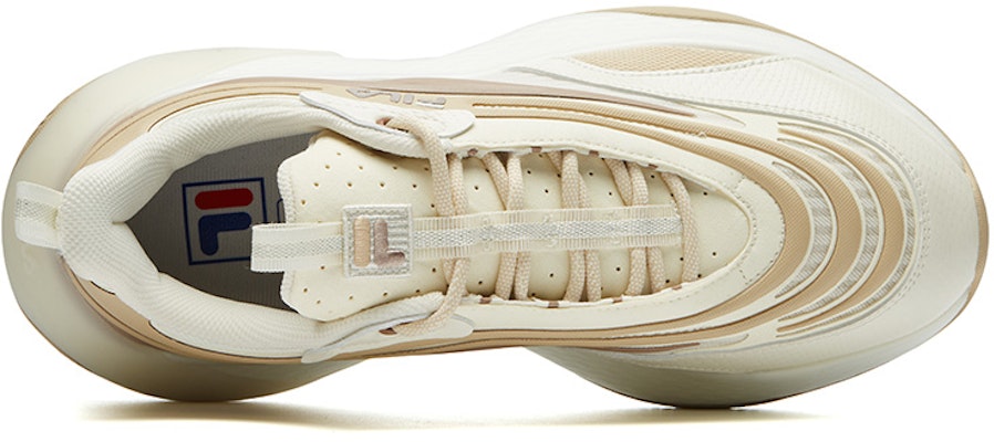 FILA FUSION Ray 2 Sneakers 'Tan Putih' T12M135204FSS Lookbook FILA FUSION Ray 2 Sneakers 'Tan Putih' T12M135204FSS