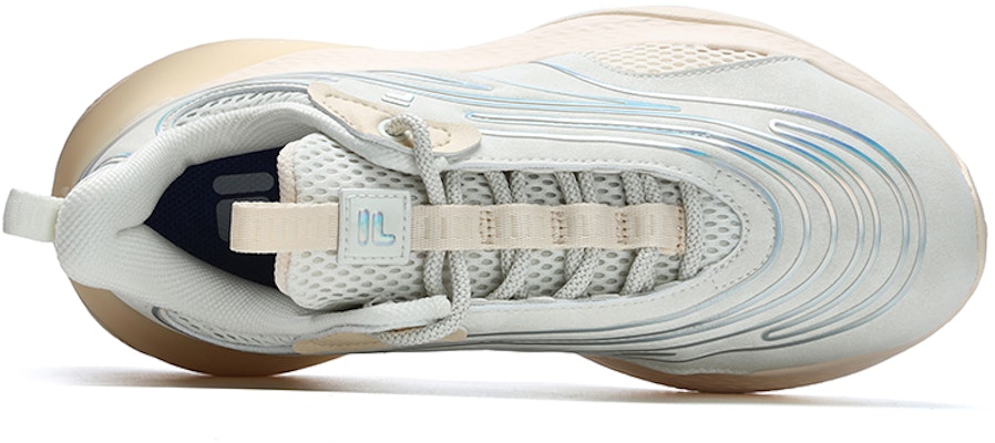 FILA FUSION Ray II 'Putih Lily/Coklat Muda' T12W311107FLE Lookbook FILA FUSION Ray II 'Putih Lily/Coklat Muda' T12W311107FLE