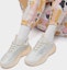Sizing FILA FUSION Ray II 'Putih Lily/Coklat Muda' T12W311107FLE