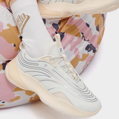 FILA FUSION Ray II 'Putih Lily/Coklat Muda' T12W311107FLE 2