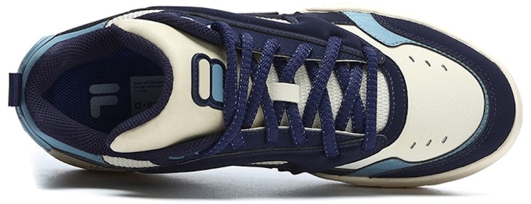 FILA FUSION Vintage Basketbal Shoes 'Navy Blue' T12M313203FPA Lookbook FILA FUSION Vintage Basketbal Shoes 'Navy Blue' T12M313203FPA