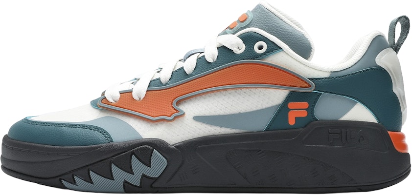 FILA FUSION Retro Basketball Low 'White Green' T12M423204FWP Buy FILA FUSION Retro Basketball Low 'White Green' T12M423204FWP